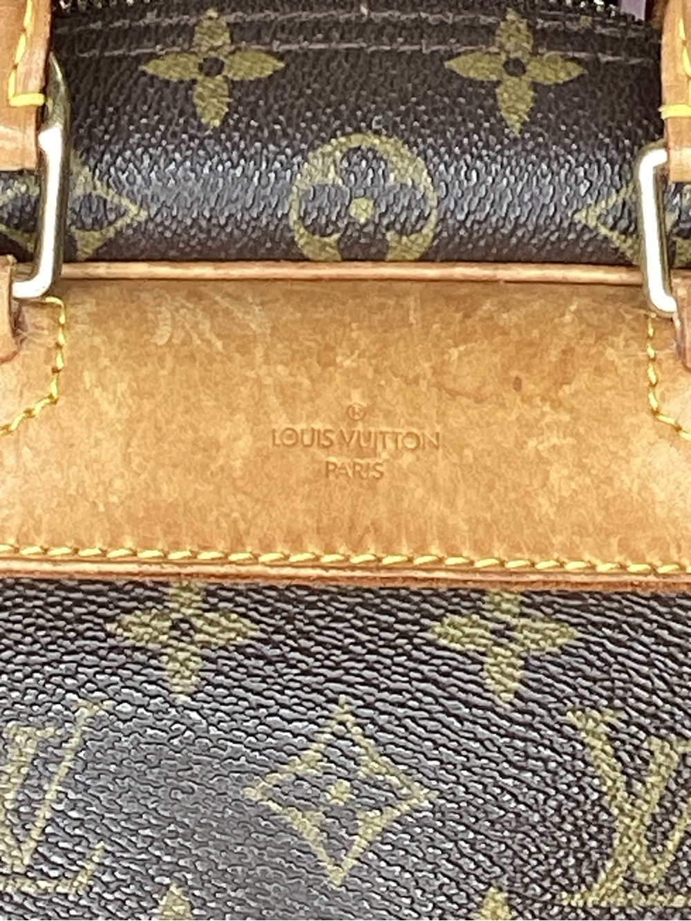 LOUIS VUITTON DANVILLE BROWN MONOGRAM TOP HANDLE BRIEFCASE - Picture 3 of 6